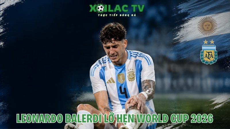 Leonardo Balerdi lỡ hẹn World Cup 2026