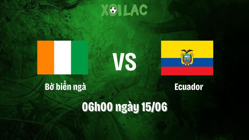 Nhận định bóng đá Bờ Biển Ngà vs Ecuador