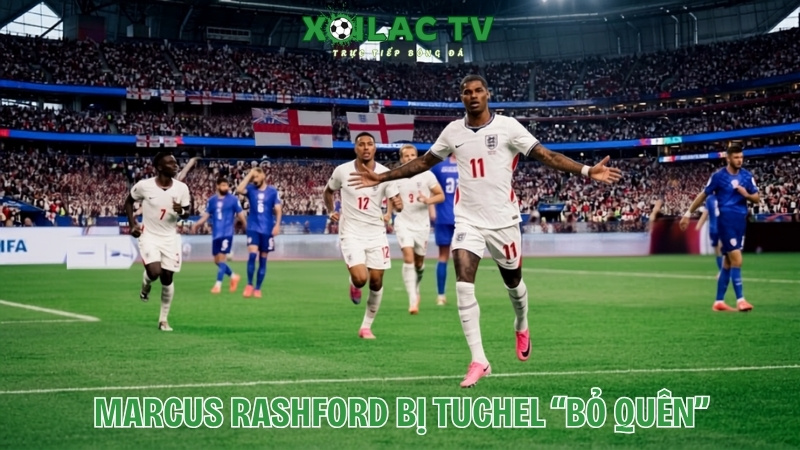 Marcus Rashford bị Tuchel "bỏ quên"?