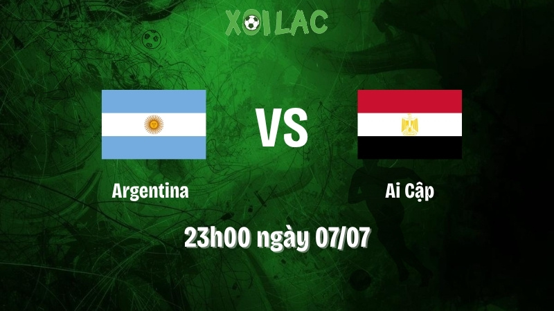 Nhận định bóng đá Argentina vs Ai Cập
