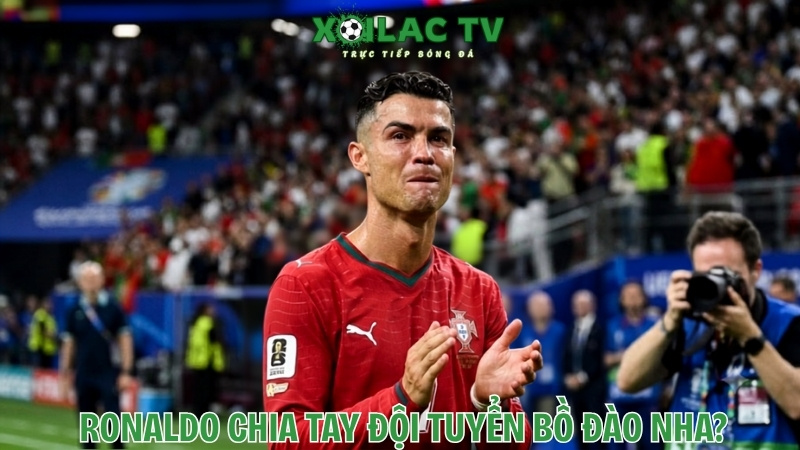 Ronaldo chia tay đội tuyển Bồ Đào Nha