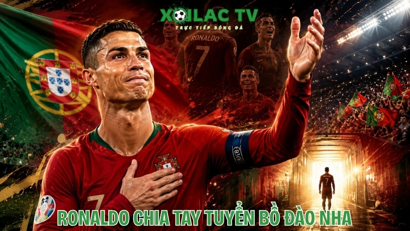 Ronaldo xác định ngày chia tay tuyển Bồ Đào Nha