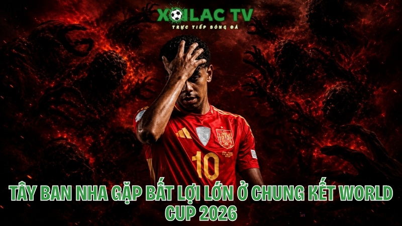 Tây Ban Nha gặp bất lợi ở chung kết World Cup